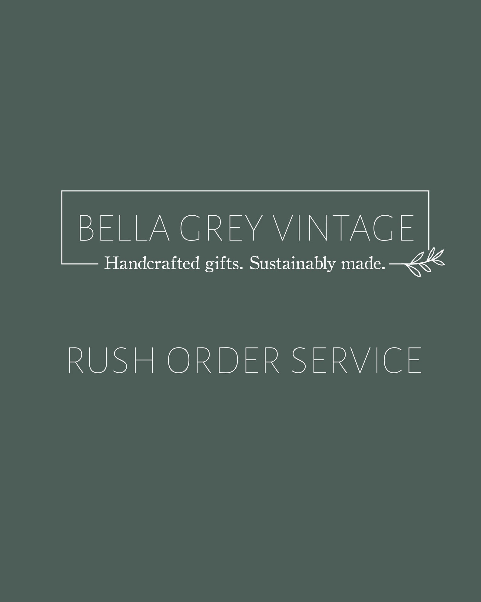 Rush Order Service Add-On