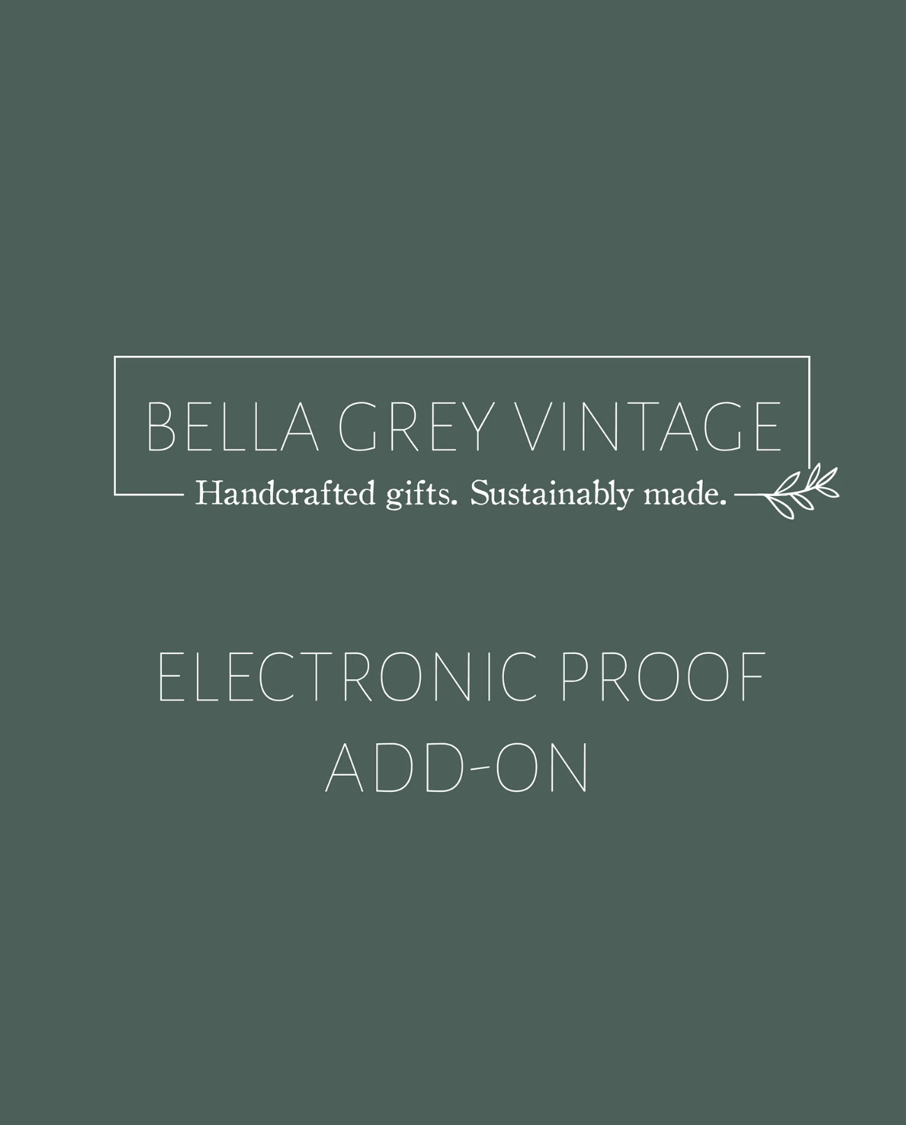 Electronic Proof Add-On